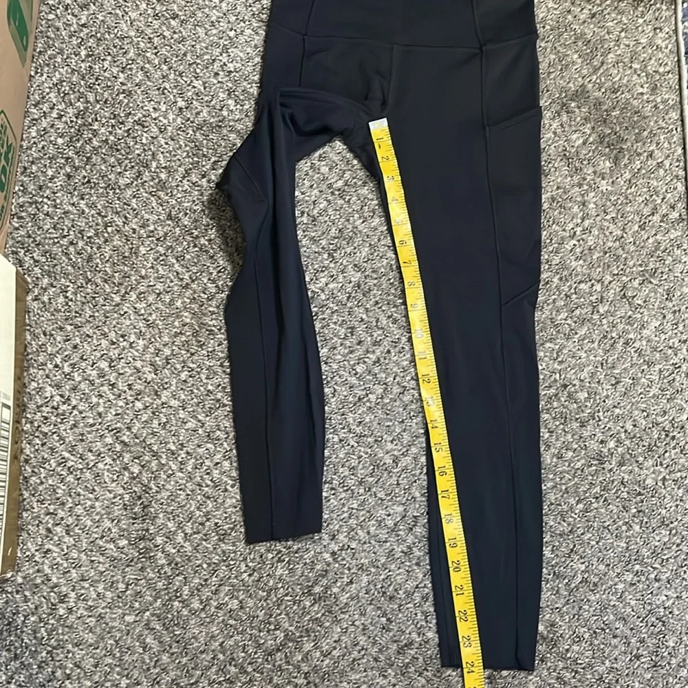 Lululemon Fast And Free Non Reflective Nulux 24” Size 6